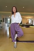 Cooper Needlecord Quirky Cocoon Pant Dewberry